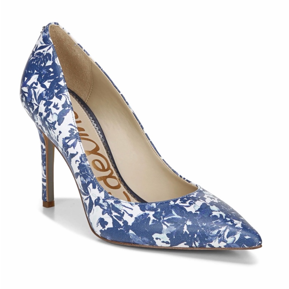 Sam Edelman Painted Hazel Pump with Pointed Toe